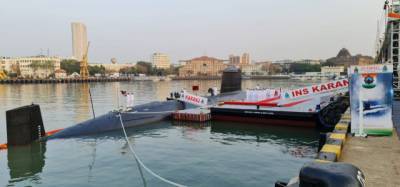 ВМС Индии ввели в строй подводную лодку INS Karanj типа Scorpene (ФОТО) - enovosty.com