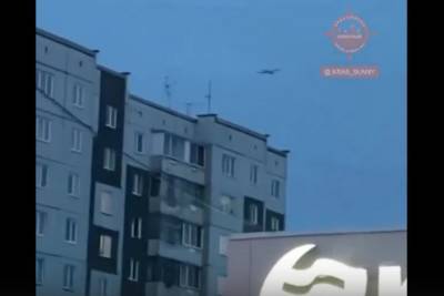 Красноярцев удивил «зависший в небе» самолет - kras.mk.ru - Красноярск