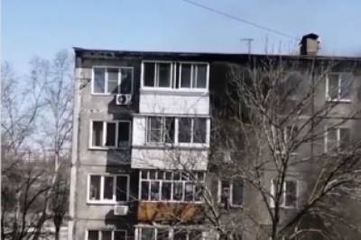 В хабаровской жилой пятиэтажке произошёл пожар - hab.aif.ru - Хабаровский край - Хабаровск