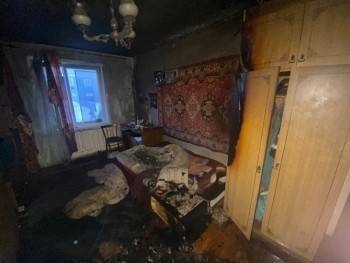 Пожилой мужчина погиб при пожаре в Соколе - vologda-poisk.ru - Вологодская обл.