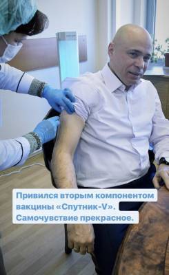 Игорь Артамонов - "Самочувствие прекрасное". Игорь Артамонов получил вторую дозу вакцины от COVID-19 - lipetskmedia.ru - Липецкая обл. - Липецк