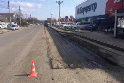 В Краснодаре начали ремонтировать дорогу по улицам Селезнева и Лизы Чайкиной - runews24.ru - Краснодар