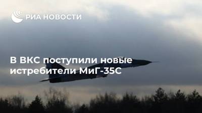 В ВКС поступили новые истребители МиГ-35С - ria.ru - Москва