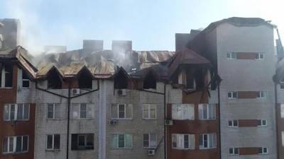 Василий Швец - Почти 80 жильцов сгоревшего в Анапе дома будут размещены в санаториях - iz.ru - Анапа