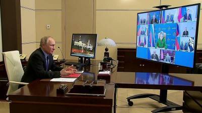 Владимир Путин - Совета Безопасности - Президент провел оперативное совещание с постоянными членами Совета Безопасности - 1tv.ru