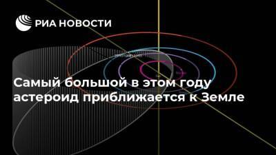 Самый большой в этом году астероид приближается к Земле - ria.ru - Москва