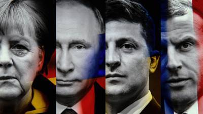 Владимир Зеленский - Леонид Кравчук - Лидеры стран «нормандской четверки» могут встретиться в апреле - riafan.ru - Киев - Париж