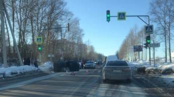 ДТП с опрокидывание автомобиля произошло у гипермаркета "Лента" - vologda-poisk.ru - Вологда