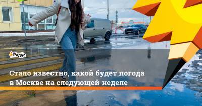 Роман Вильфанд - Александр Щербак - Стало известно, какой будет погода в Москве на следующей неделе - ridus.ru - Москва