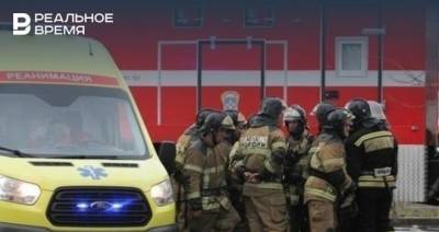 В Казани на пожаре в многокватирном доме спасли женщину и маленького ребенка - realnoevremya.ru - респ. Татарстан - Казань