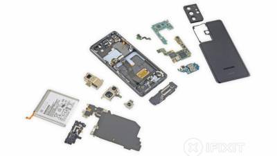 Разборка Galaxy S21 Ultra немало расстроила специалистов iFixit - fainaidea.com