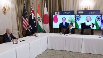 Нарендра Моди - Есихидэ Суга - Скотт Моррисон - Джо Байден - США и союзники поставят в Азию до миллиарда доз вакцин против СOVID-19 - golos-ameriki.ru - Австралия - Япония