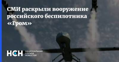СМИ раскрыли вооружение российского беспилотника «Гром» - nsn.fm
