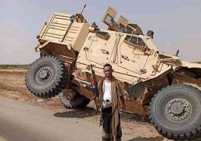 В Сети появились снимки захваченной хуситами в Йемене MRAP Oshkosh M-ATV арабской коалиции - topwar.ru - Саудовская Аравия - Йемен