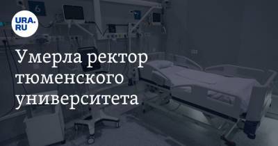 Умерла ректор тюменского университета - ura.news - Тюмень