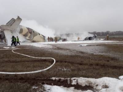 Самолет Ан-26 упал возле аэропорта Алма-Аты - unn.com.ua - Киев - Казахстан - Алма-Ата