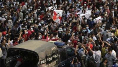 Мьянма, США, ЮАР, Франция: мир «лихорадит» от акций протеста - inform-ua.info - Бирма - Юар - Йоханнесбург - Янгон