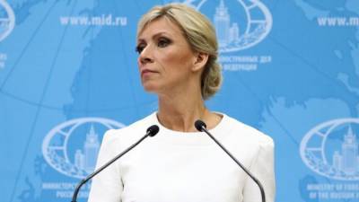 Мария Захарова - Владимир Соловьев - Мария Захарова оценила визит болгарского журналиста с кинжалом к зданию МИД - riafan.ru - Москва - Болгария