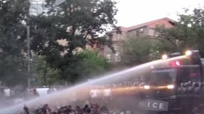 Полиция Бельгии водометами и слезоточивым газом разогнала участников акции BLM - polit.info - Бельгия