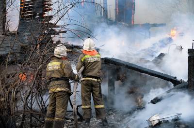 За ночь в Смоленской области дважды горели дома - rabochy-put.ru - Смоленская обл. - район Гагаринский