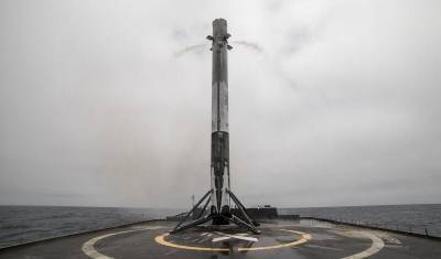 Илон Маск - Многоразовая ступень Falcon 9 снова успешно приземлилась - newizv.ru