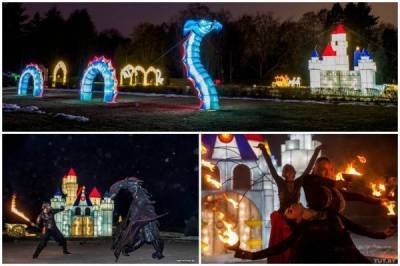 «Королевство волшебных огней»: фестиваль световых фигур в Минске - skuke.net - Минск - Интересно