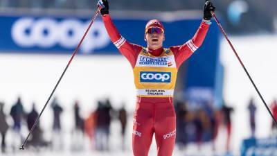 Александр Большунов - Симен Хегстад Крюгер - Большунов стал шестым в марафоне на этапе КМ - m24.ru - Норвегия - Швейцария