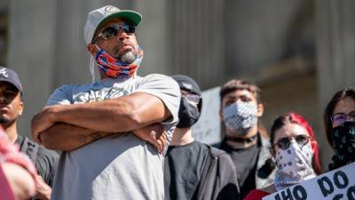 Matter - Участники Black Lives Matter устроили погромы в западных городах США - riafan.ru - Лос-Анджелес