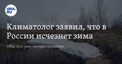 Владимир Семенов - Климатолог заявил, что в России исчезнет зима. «Мы это уже почувствовали» - ura.news