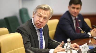 Алексей Пушков - Милош Земан - Дмитрий Кулеба - Пушков высмеял позицию украинских политиков по "Спутнику V" - polit.info - Россия - Украина