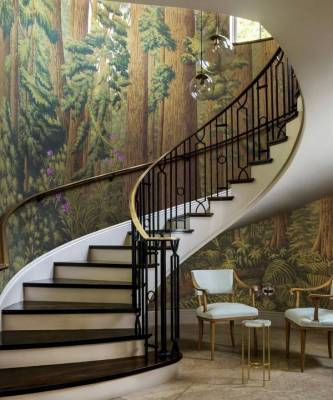 «Секвойи»: новый впечатляющий проект Элисон Пикарт и de Gournay - skuke.net - Сан-Франциско - шт. Калифорния