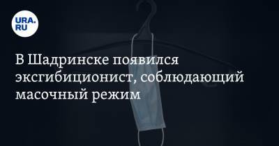 В Шадринске появился эксгибиционист, соблюдающий масочный режим - ura.news - Курганская обл. - Шадринск