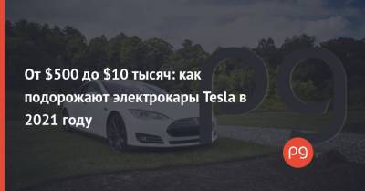 Илон Маск - От $500 до $10 тысяч: как подорожают электрокары Tesla в 2021 году - thepage.ua