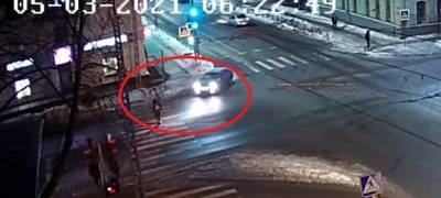 В Петрозаводске нашли водителя, сбившего женщину на пешеходном переходе - stolicaonego.ru - Петрозаводск - республика Карелия