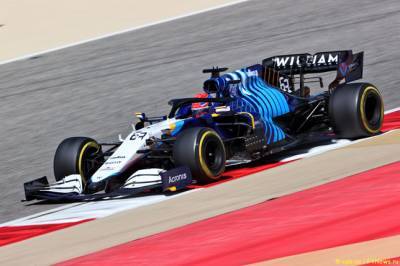 Джордж Расселл - Джордж Расселл: FW43B очень чувствительна к ветру - f1news.ru - Бахрейн
