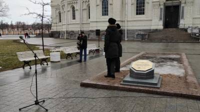 Александр Беглов - Владимир Мединский - В Кронштадте заложили камень на месте будущего монумента в память о восстании 1921 года - piter.tv - Санкт-Петербург