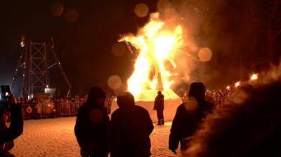 Тысячи пензенцев проводили зиму праздничными гуляньями - penzainform.ru