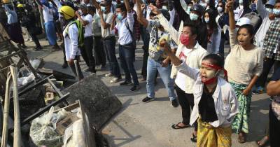 Антонио Гутерриш - Госпереворот в Мьянме: число погибших в протестах против хунты перевалило за сотню (8 фото) - tsn.ua - Бирма