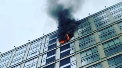 Названа причина пожара в бизнес-центре "Савеловский-сити" - vesti.ru - Москва