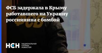 ФСБ задержала в Крыму работавшего на Украину россиянина с бомбой - nsn.fm - Крым