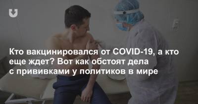 Александр Лукашенко - Кто вакцинировался от COVID-19, а кто еще ждет? Вот как обстоят дела с прививками у политиков в мире - news.tut.by - Израиль - Германия - Twitter