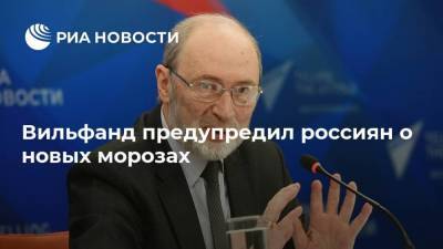Роман Вильфанд - Вильфанд предупредил россиян о новых морозах - ria.ru - Москва - Россия