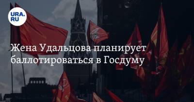 Сергей Удальцов - Петр Толстой - Анастасия Удальцова - Жена Удальцова планирует баллотироваться в Госдуму - ura.news - Москва