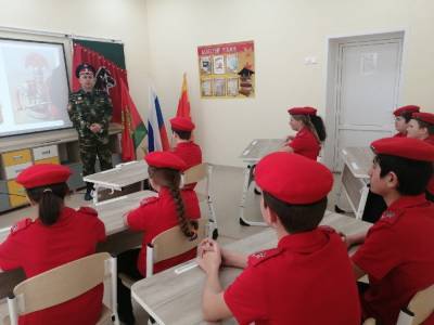 Казаки учат юнармейцев патриотизму - lipetskmedia.ru - район Краснинский