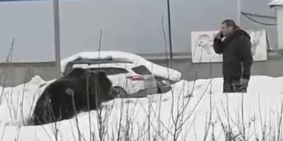 Погоню медведя за жителем Нижневартовска сняли на видео - ruposters.ru - Югра - Нижневартовск