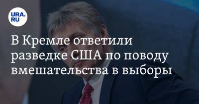 Владимир Путин - Дмитрий Песков - Джо Байден - В Кремле ответили разведке США по поводу вмешательства в выборы - ura.news