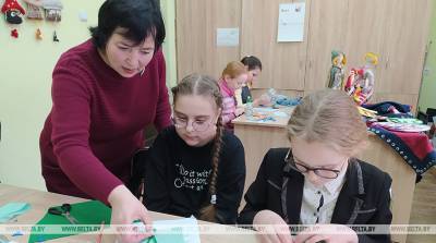 РЕПОРТАЖ: Как в Витебске детей обучают традиционному рукоделию в современной интерпретации - belta.by - Витебск