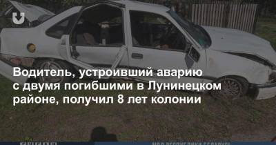 Водитель, устроивший аварию с двумя погибшими в Лунинецком районе, получил 8 лет колонии - news.tut.by - район Лунинецкий
