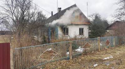 Два человека погибли при пожаре в Дятловском районе - belta.by - район Дятловский