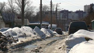По дороге на улице Ангарской с каждым годом сложнее ездить - penzainform.ru